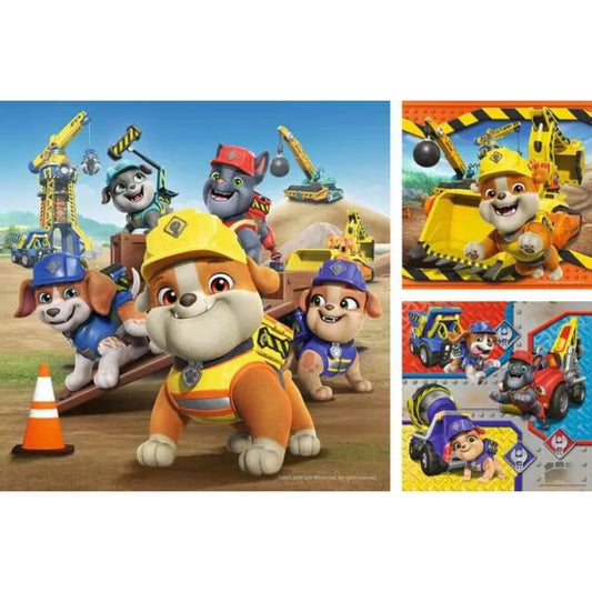 Ravensburger 3 Kinderpuzzle Arbeitsfahrzeuge 28 x 19 x 4 cm 49 Teile