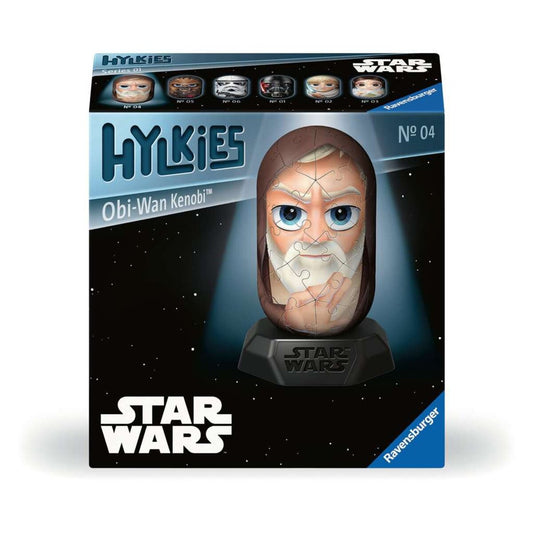 Ravensburger 3D Puzzle - Hylkies Star Wars #04 Obi-Wan Kenobi, 54 Teile
