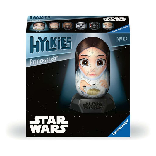 Ravensburger 3D Puzzle - Hylkies Star Wars #03 Princess Leia, 54 Teile
