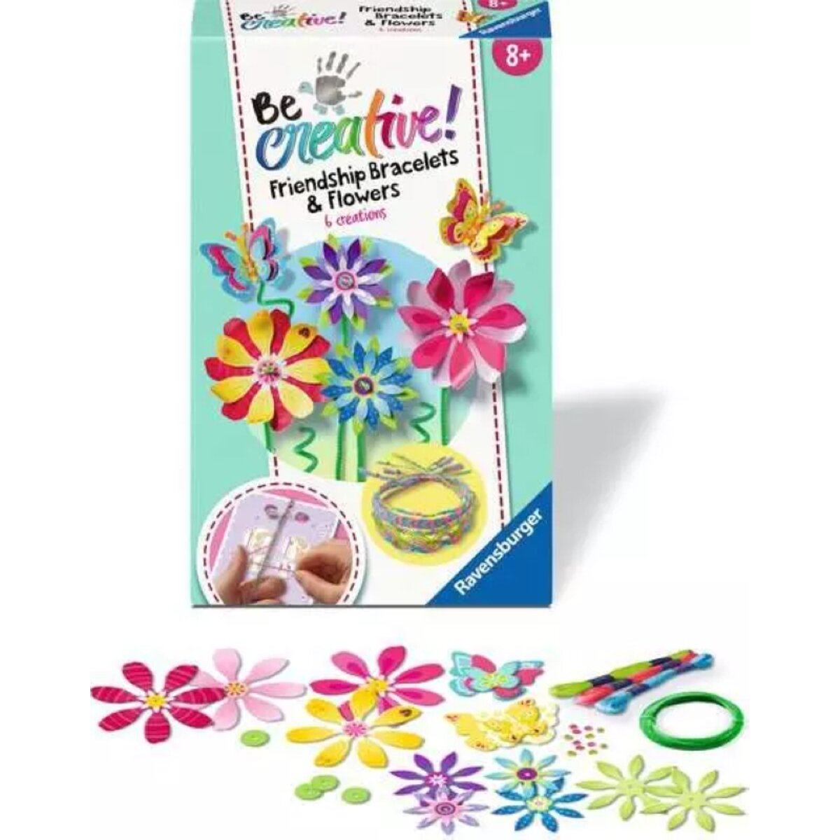 Ravensburger BeCreative Mini-Freundschaftsbändchen & Blumen