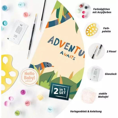 Ravensburger CreArt Malen nach Zahlen - Hallo Neues Abenteuer
