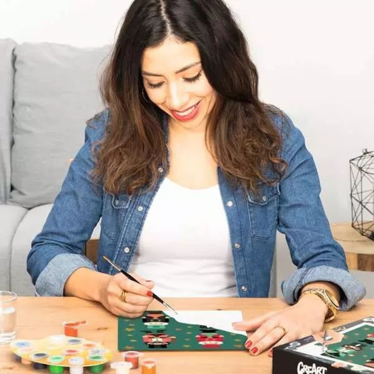 Ravensburger CreArt Malen nach Zahlen - Christmas Nutcracker Delight