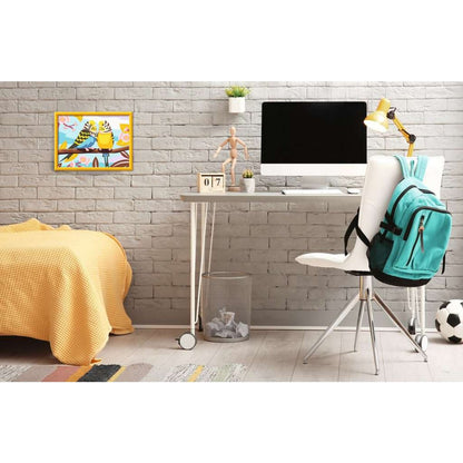 Ravensburger CreArt Malen nach Zahlen Bunte Wellensittiche