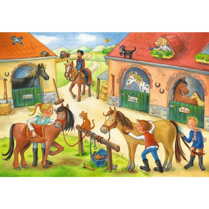 Ravensburger Ferien auf dem Reiterhof 2x12p