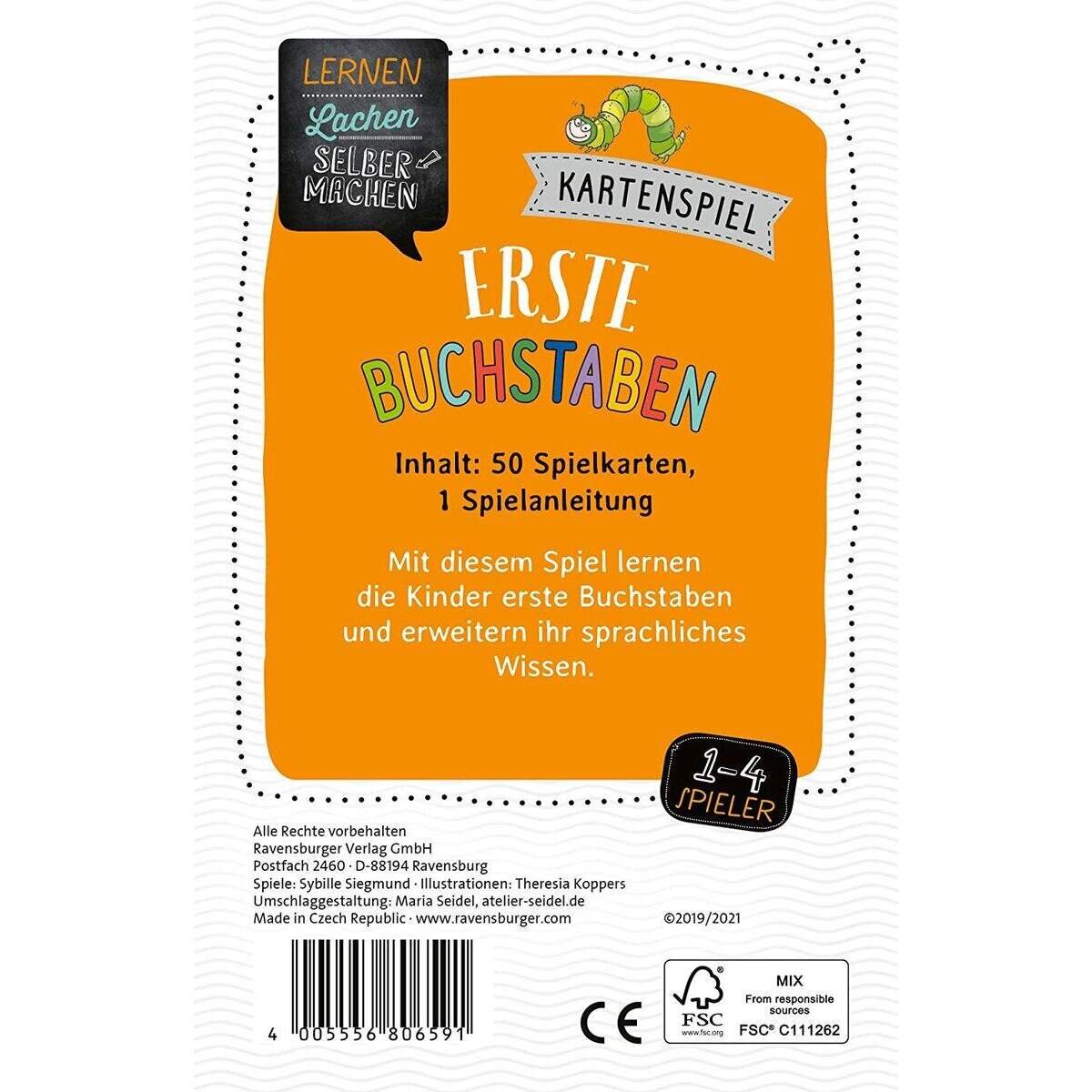 Ravensburger Lernen Lachen Selbermachen: Erste Buchstaben