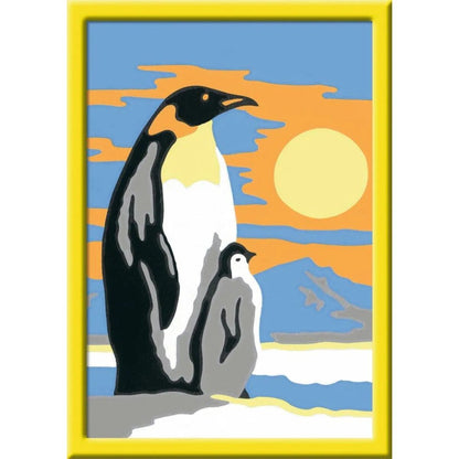 Ravensburger CreArt, Malen nach Zahlen - Süße Pinguine