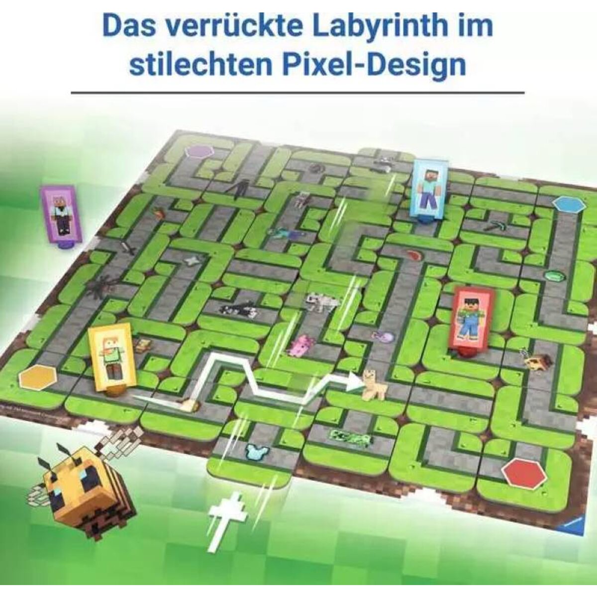 Ravensburger Minecraft Labyrinth Gesellschaftsspiel