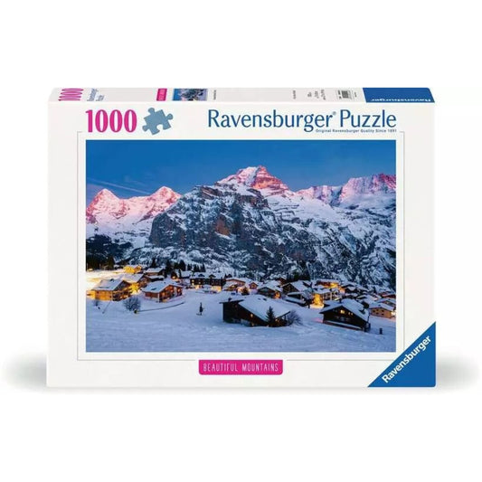 Ravensburger Puzzle - Berner Oberland, Mürren, 1000 Teile