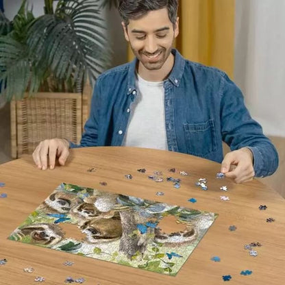 Ravensburger Puzzle - Faultier Selfie, 500 Teile