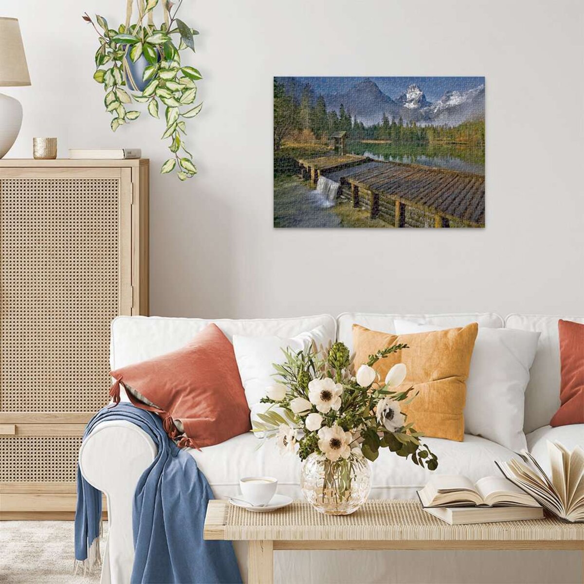 Ravensburger Puzzle - Schiederweiher bei Hinterstoder, 1000 Teile