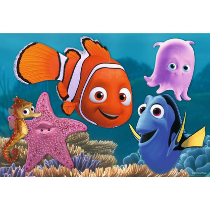 Ravensburger Puzzle - Nemo der kleine Ausreißer, 2x12 Teile