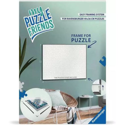 Ravensburger Puzzle-Rahmen schwarz 500 Teile, Format 50 x 37 cm