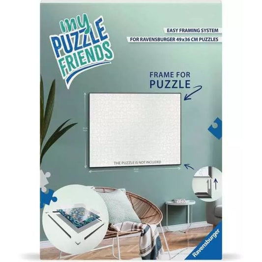 Ravensburger Puzzle-Rahmen schwarz 500 Teile, Format 50 x 37 cm