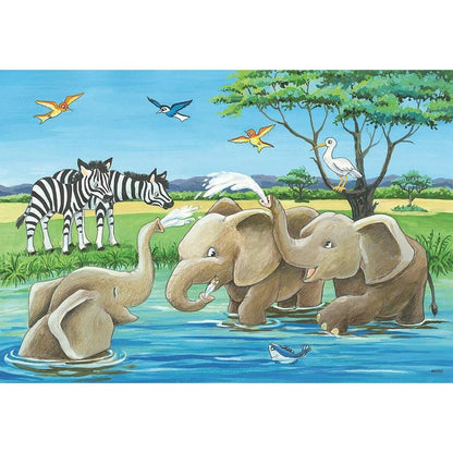 Ravensburger Tierkinder aus aller Welt 2 x 12 Teile
