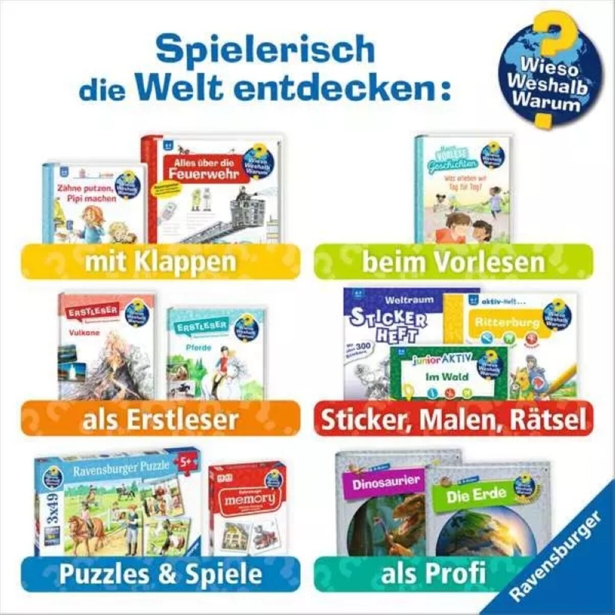 Ravensburger tiptoi Meine Lern-Spiel-Welt Logisches Denken