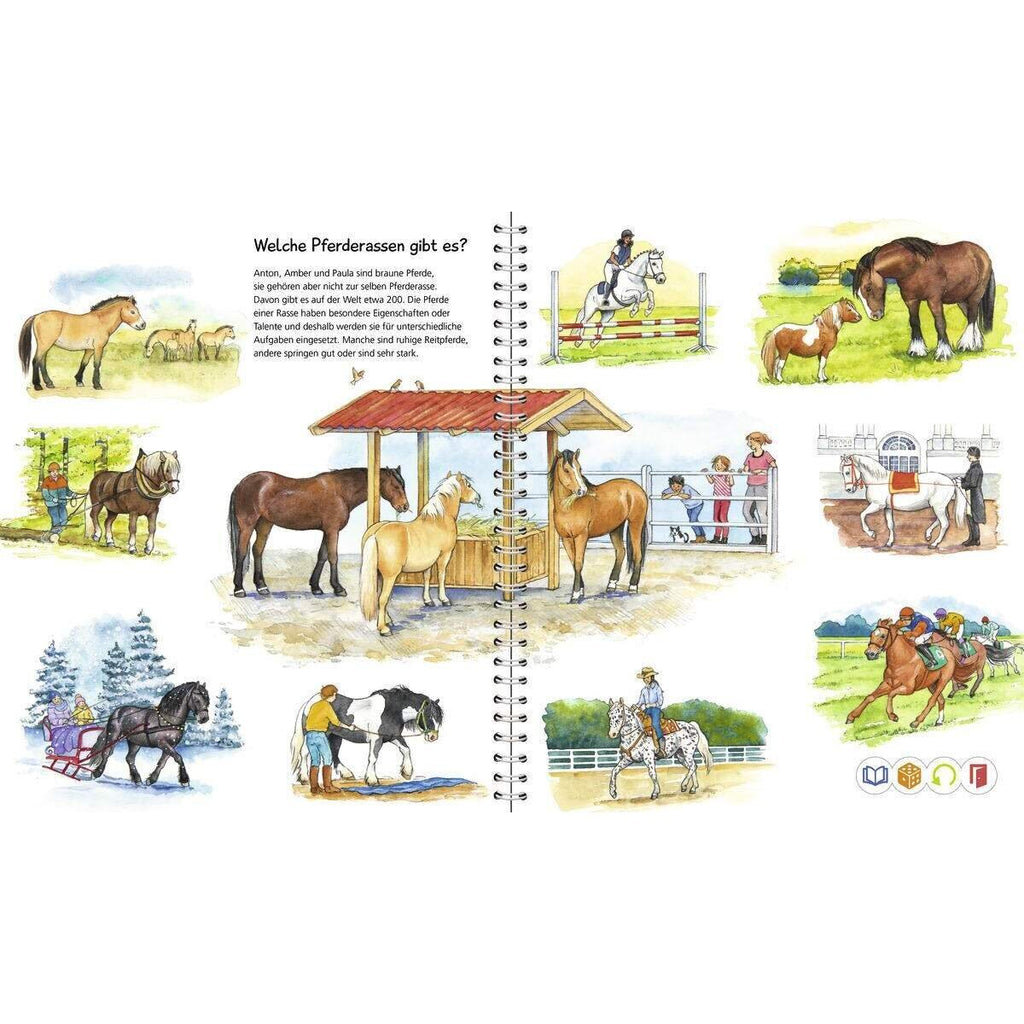 Ravensburger tiptoi® Wieso? Weshalb? Warum? Wir entdecken Pferde und Ponys