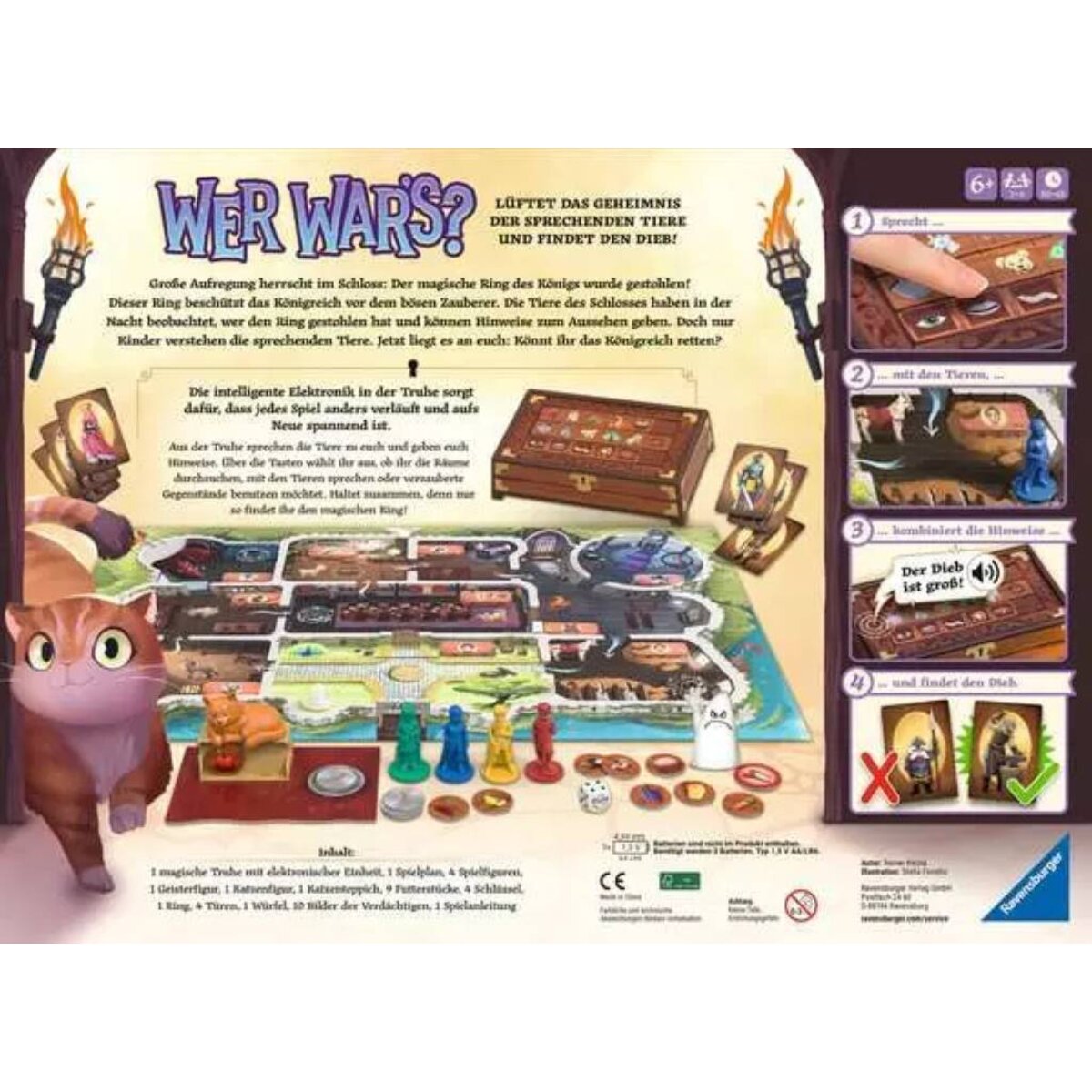 Ravensburger Kinderspiel Wer war's?