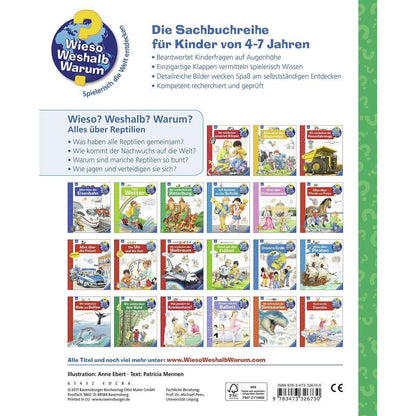 Ravensburger Wieso? Weshalb? Warum? Band. 64: Alles über Reptilien