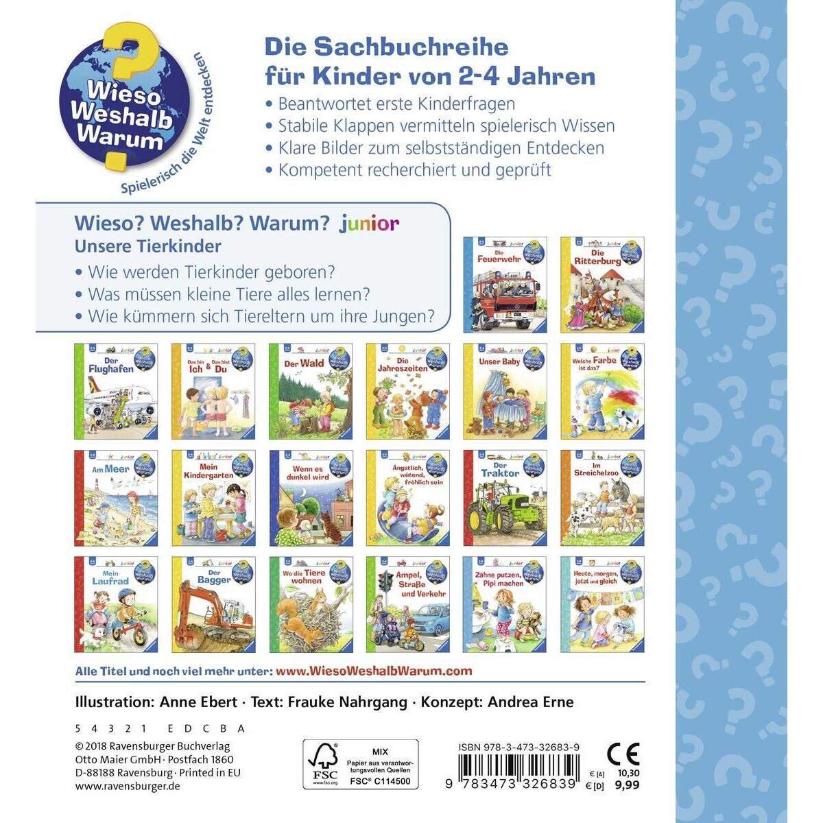 Ravensburger Wieso? Weshalb? Warum? Band. 15: Unsere Tierkinder