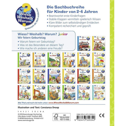 Ravensburger Wieso? Weshalb? Warum? junior, Band 27: Wir feiern Geburtstag