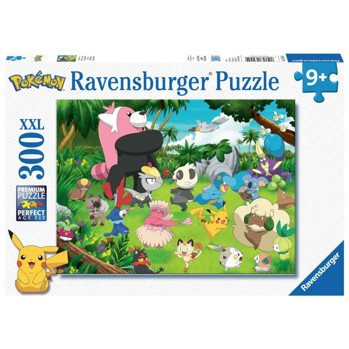 Ravensburger XXL Puzzle - Wilde Pokémon , 300 Teile