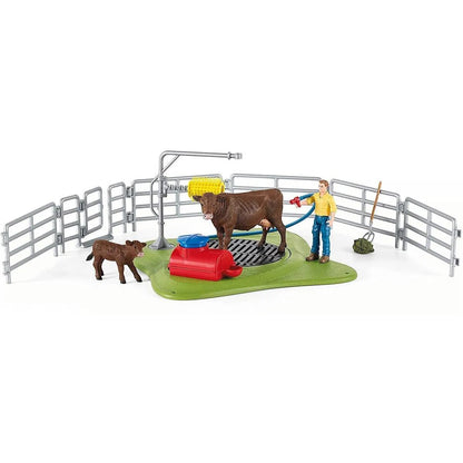 Schleich® 42529 Farm World Kuh Waschstation