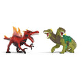 schleich® Feuersaurier gegen Dschungelechse 30,5 x 16 x 18 cm