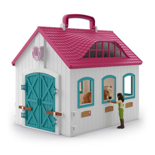 Schleich Horse Club Offenstall Kleines Hufeisen 45 cm