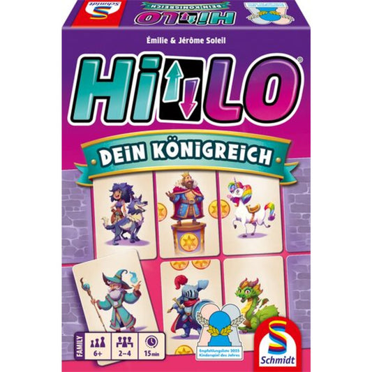 Schmidt Spiele Kinderspiel HiLo - Dein Konigreich