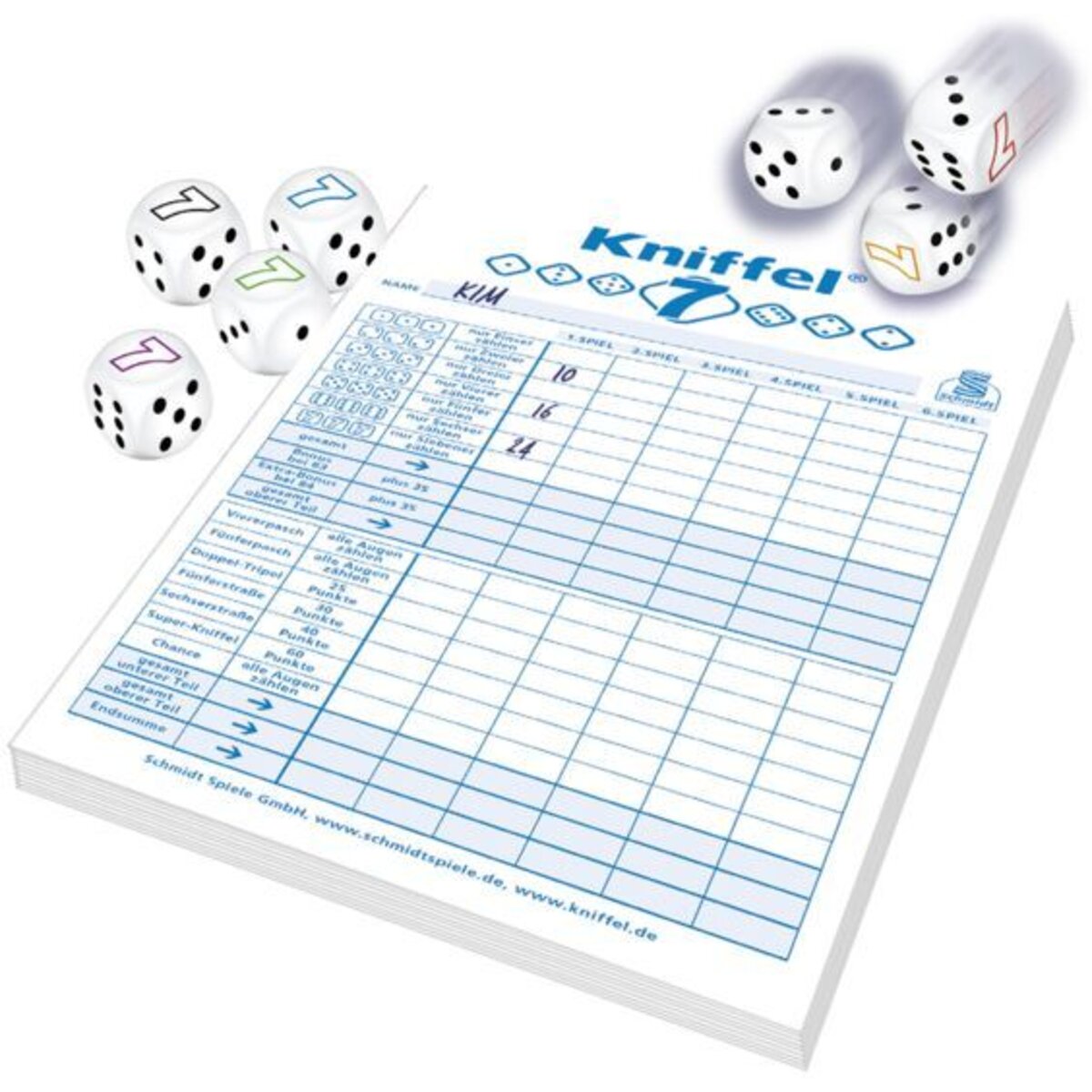 Schmidt Spiele Kniffel 7
