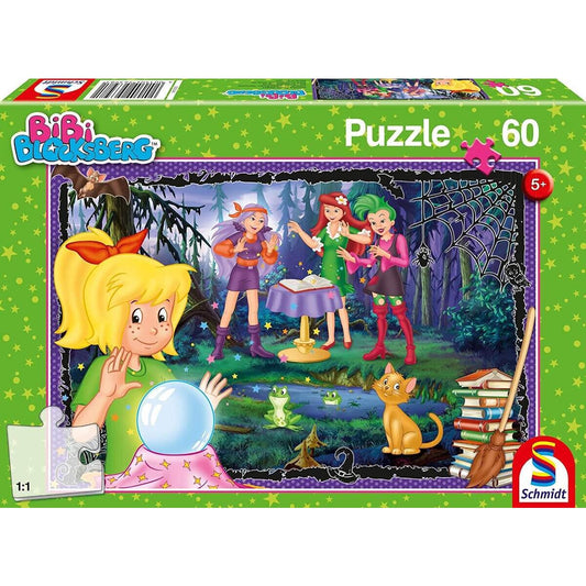Schmidt Spiele Puzzle - Puzzle Bibi Blocksberg verhext, 60 Teile