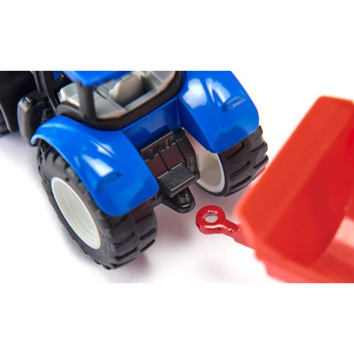 SIKU 1544 New Holland mit Palettengabel und Palette