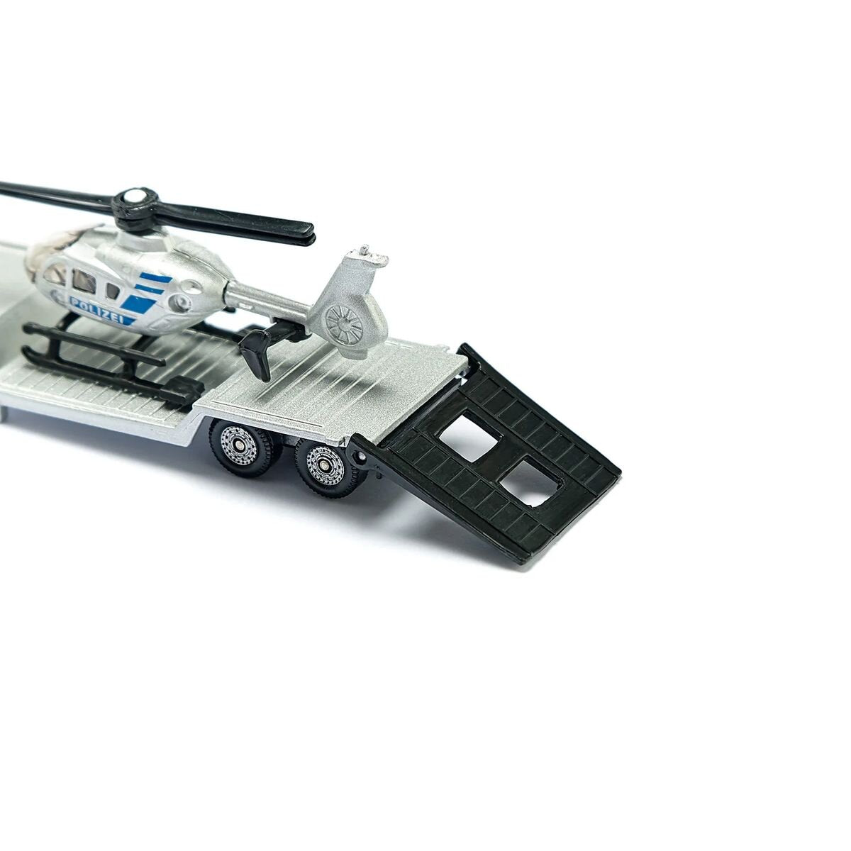 SIKU 1610 ÖAMTC Tieflader mit Helikopter