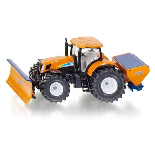 SIKU 2940 Traktor mit Räumschild und Salzstreuer