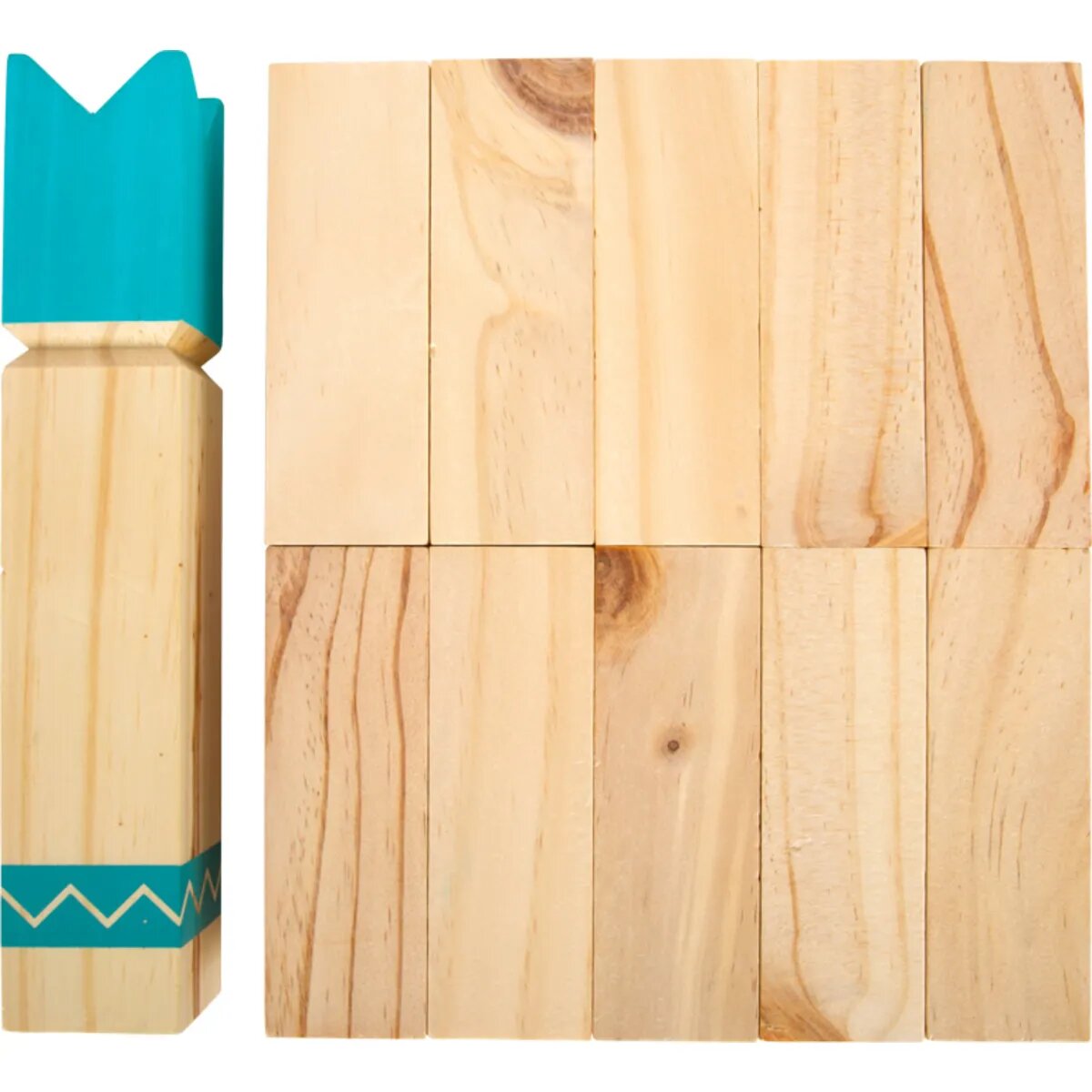 small foot Wikingerspiel Kubb kompakt „Active“ mit umweltfreundlichen Baumwollbeutel