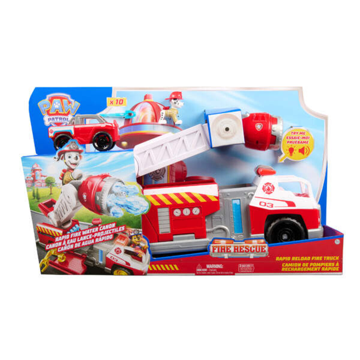 Spin Master PAW Fire Rescue DLX Feuerwehr Fahrzeug