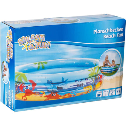 Splash & Fun Planschbecken Beach Fun, 175 cm