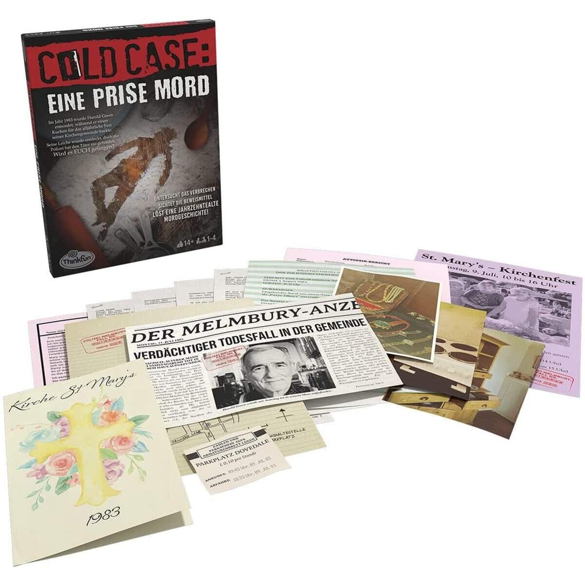 ThinkFun Cold Case: Eine Prise Mord