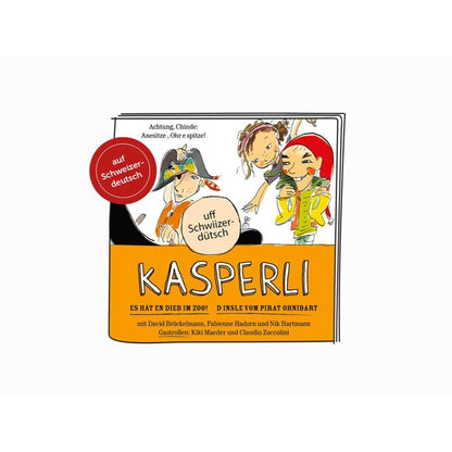 tonies® Hörfigur - Kasperli - Es hät en Dieb im Zoo! / D Insle vom Pirat Ohnibart
