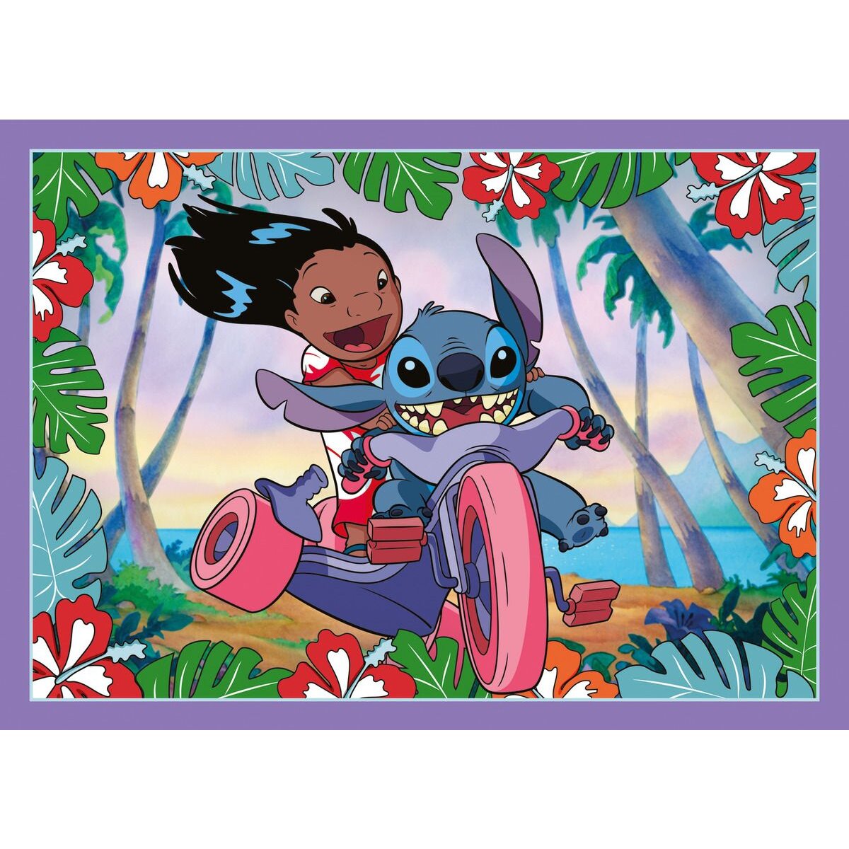 Trefl 4 in 1 Puzzle 35, 48, 54, 70 Teile –  Lilo & Stich