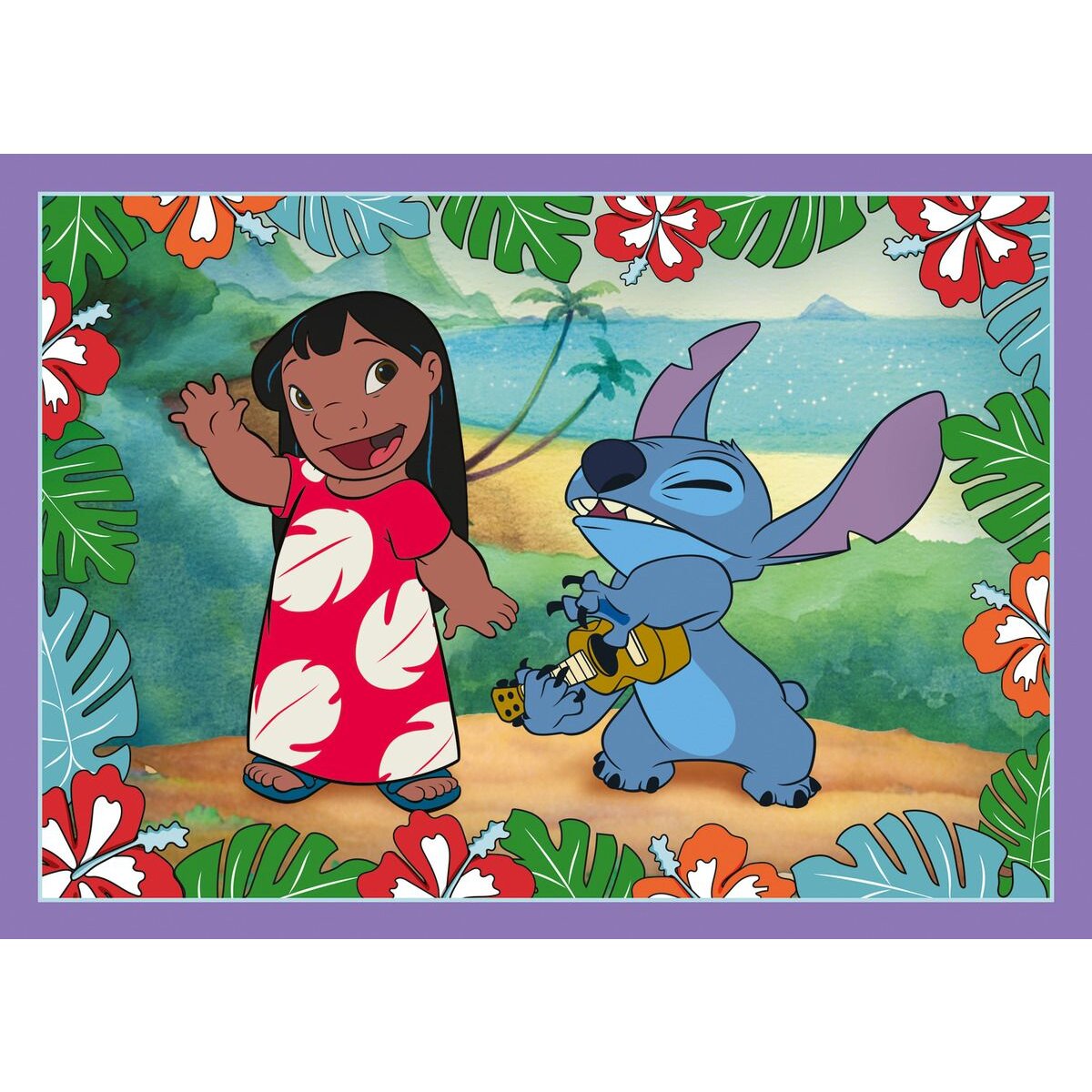 Trefl 4 in 1 Puzzle 35, 48, 54, 70 Teile –  Lilo & Stich