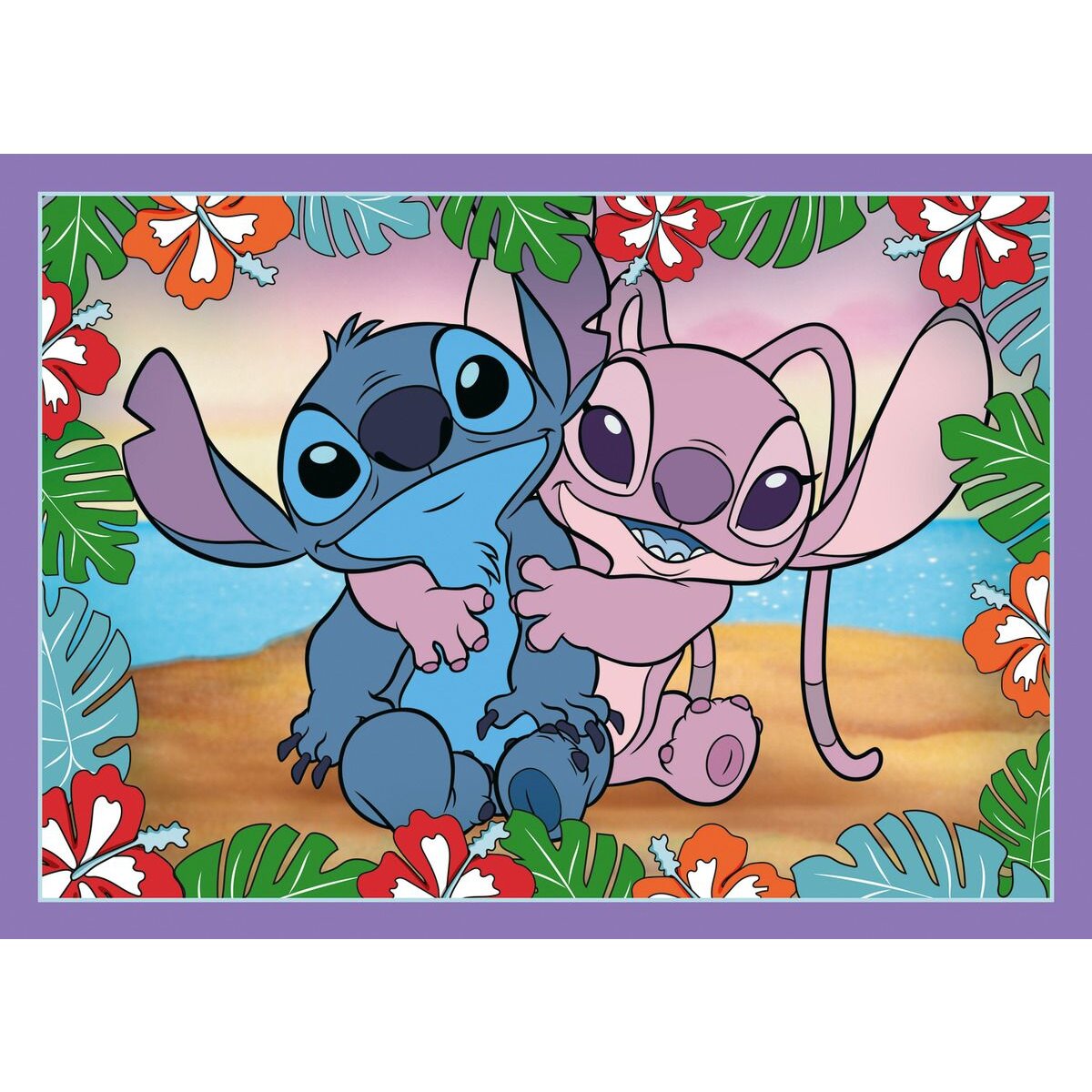 Trefl 4 in 1 Puzzle 35, 48, 54, 70 Teile –  Lilo & Stich