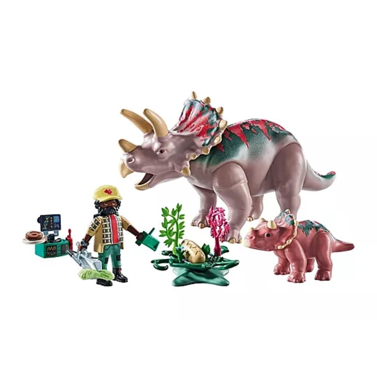 PLAYMOBIL® 71821 Dinos Triceratops mit Jungtier