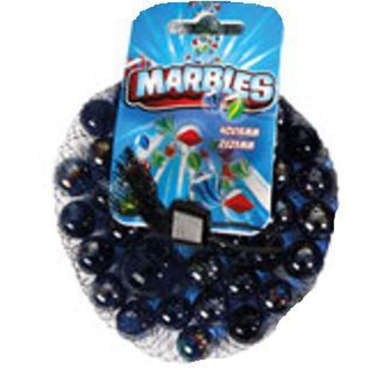 Van Manen Marbles Glasmurmeln 42er Packung, 6-fach sortiert