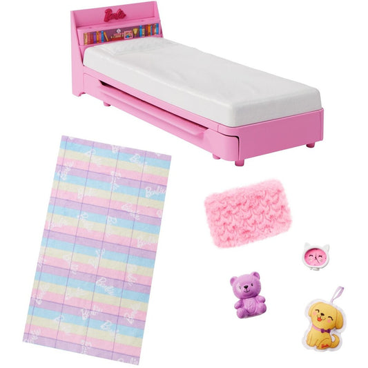 Barbie-Möbel für Kindergartenkinder, My First Barbie Schlafenszeit-Spielset
