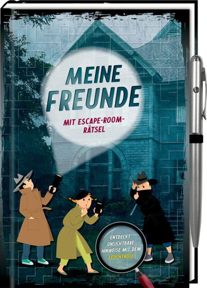 Coppenrath Verlag Freundebuch: Meine Freunde - Mit Escape-Room-Rätsel
