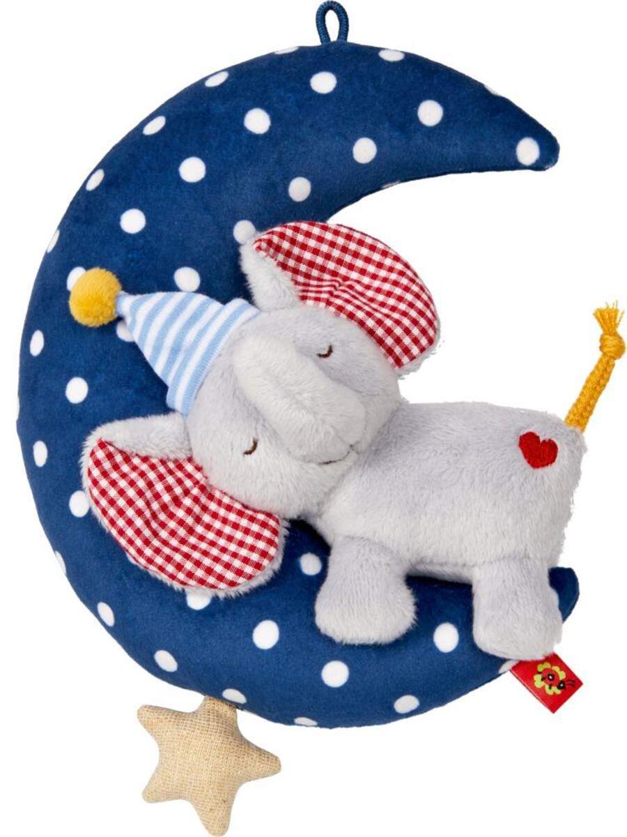 Die Spiegelburg Spieluhr Mond (mit Elefant) BabyGlück
