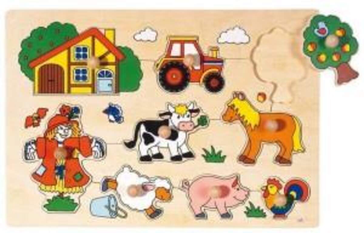 goki Steckpuzzle Feuerwehr