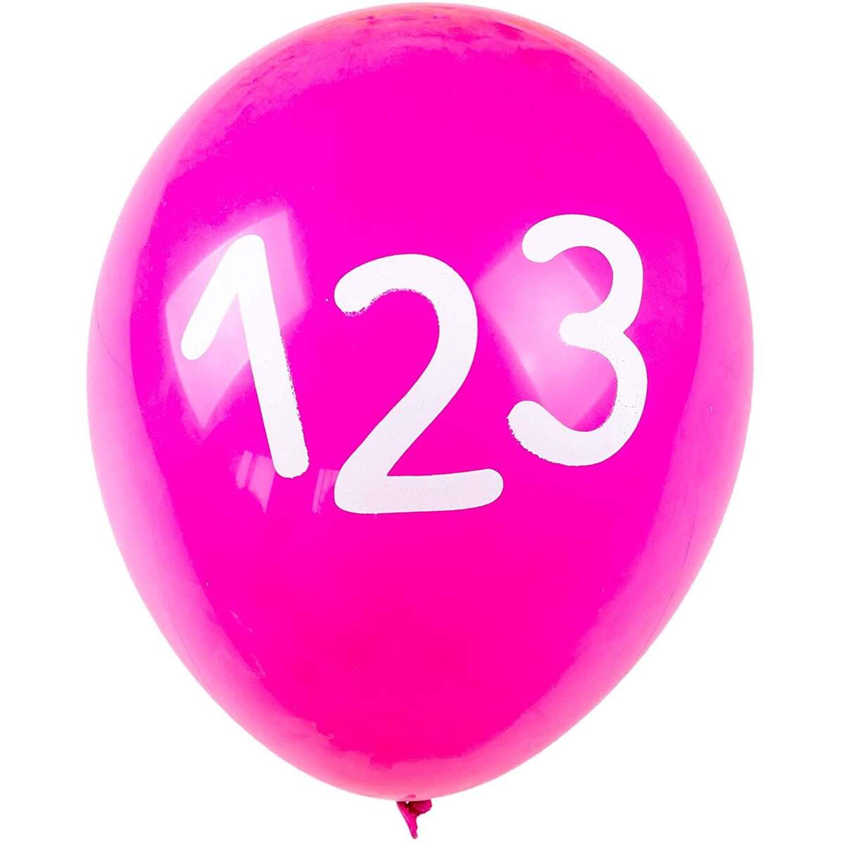 Heku Luftballons Schulanfang 25 cm , 5 Stück, sortiert