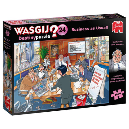 Jumbo Spiele Puzzle - Wasgij Destiny 24: Business as Usual! 1000 Teile